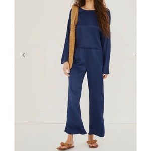 Something Navy Set - small pant, x small top